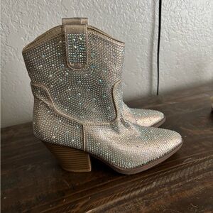 Rhinestone Booties